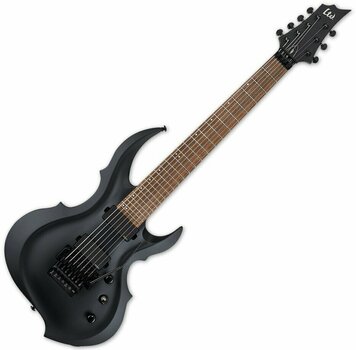 7-strenget elektrisk guitar ESP LTD FRX-407 Sort - 1