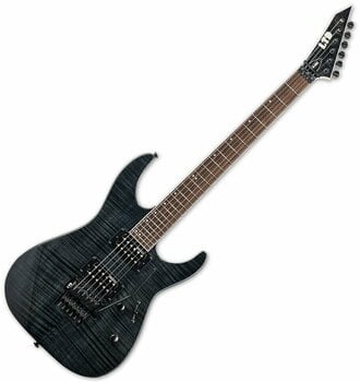 Elektromos gitár ESP LTD M-200FM See Thru Black - 1