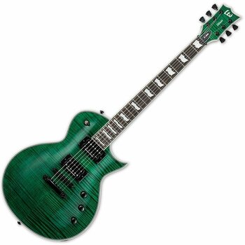 Guitare électrique ESP LTD EC-1000FM See Thru Green - 1
