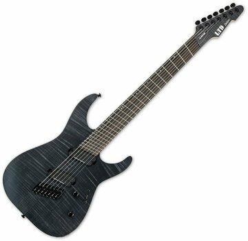 Chitarra Elettrica MUltiscala ESP LTD M-1007MS See Thru Black Satin - 1