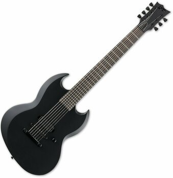 7-string Electric Guitar ESP LTD VIPER 7-BKM BLKS - 1