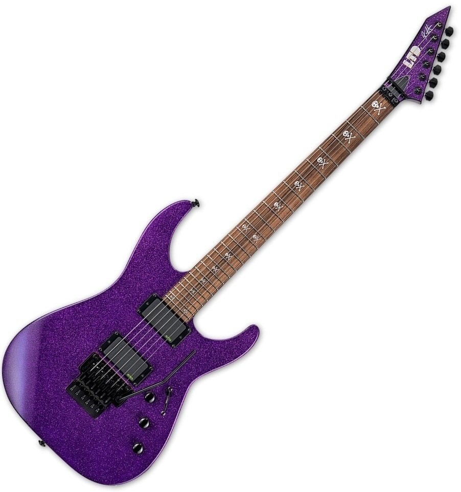 Chitarra Elettrica ESP LTD KH-602 Purple Sparkle