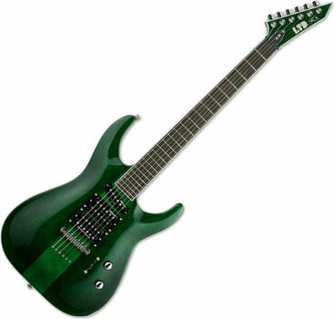 Electric guitar ESP LTD SC-20 See Thru Green - 1