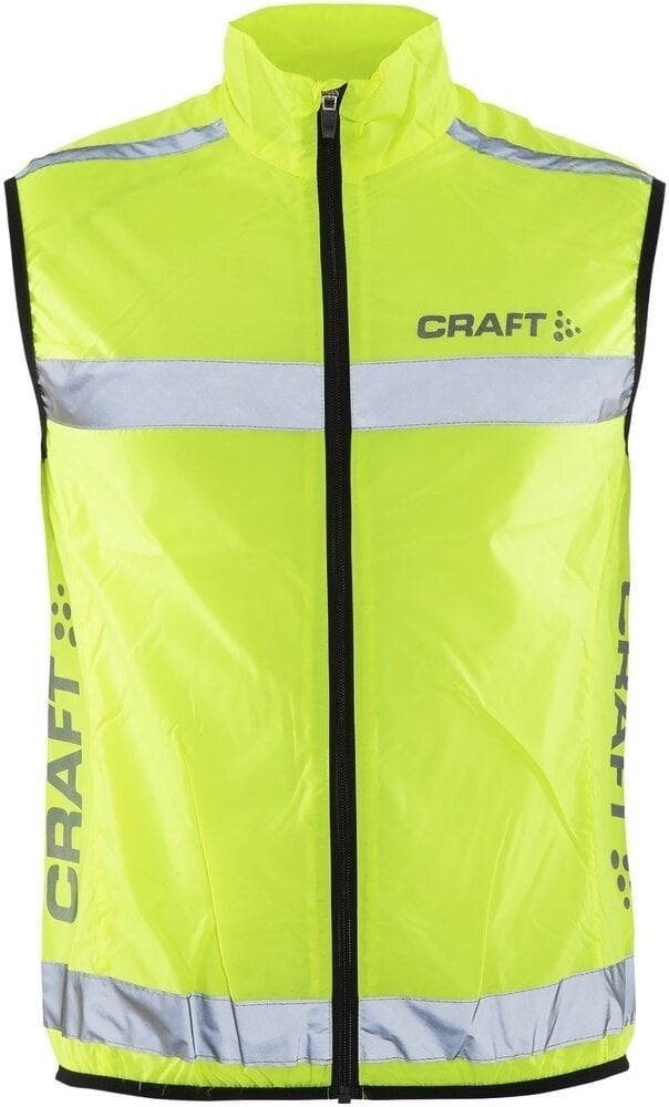 Bežecká bunda Craft Visibility Vest Yellow S Bežecká bunda