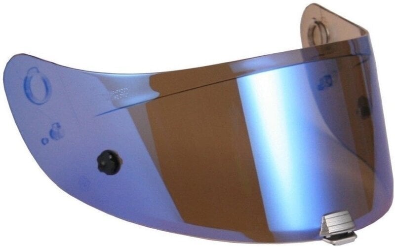 Accessori per moto caschi HJC XD-14 Visiera del casco Iridium Blue