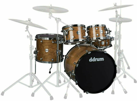 Akustik-Drumset DDRUM Reflex ELT 5pc set Gloss Natural - Shell Pack - 1