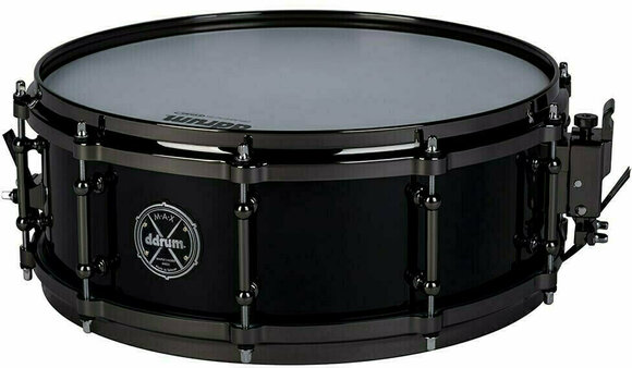 Snare Drum 14" DDRUM MAX Series 14" Piano Black - 1