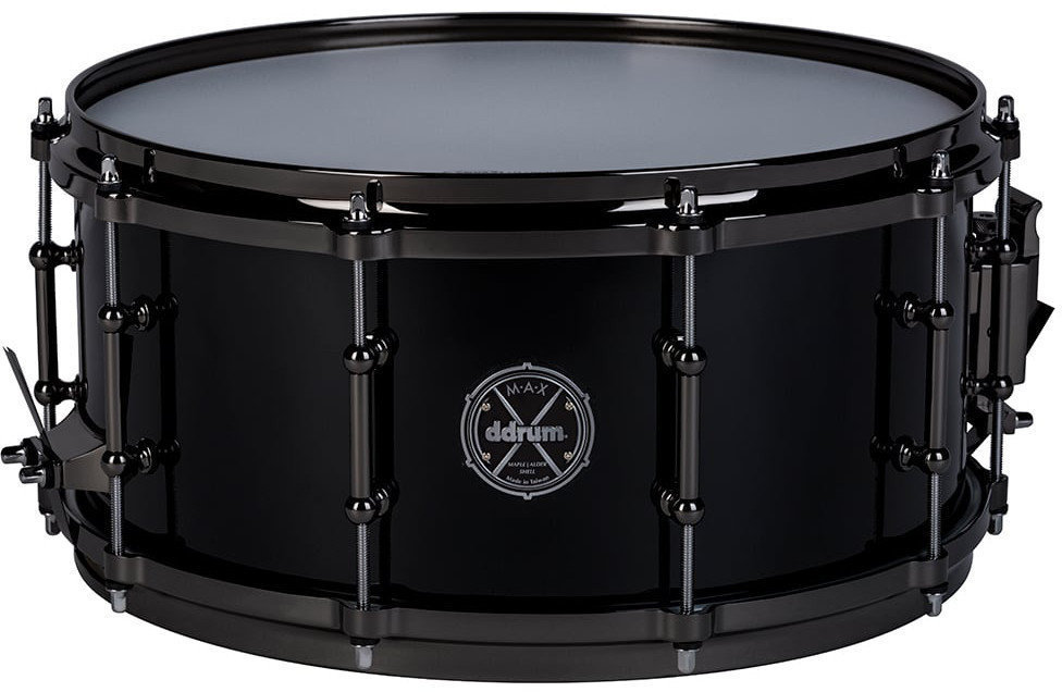 Snare Drum 14" DDRUM MAX Series 14" Piano Black