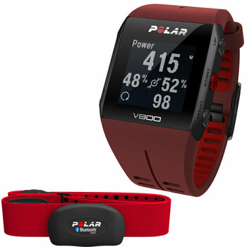 Smart hodinky Polar V800 HR Red - 1