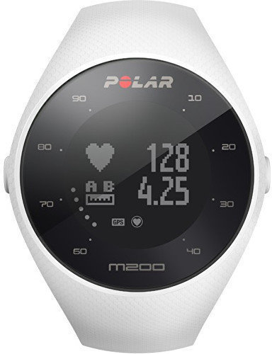 Smartwatch Polar M200 White M/L