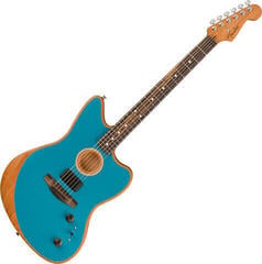 Speciali akustinė-elektrinė gitara Fender American Acoustasonic Jazzmaster Ocean Turquoise Speciali akustinė-elektrinė gitara