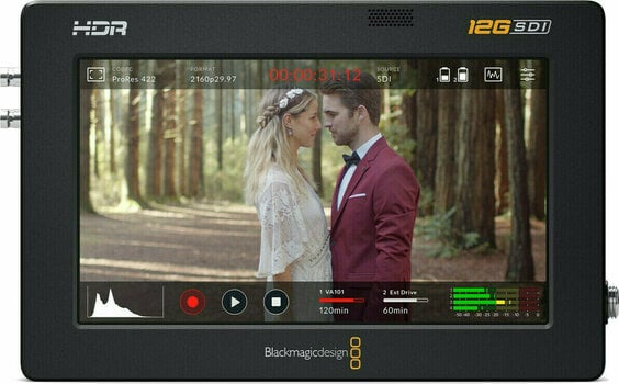 Monitor video Blackmagic Design Video Assist 12G - 1