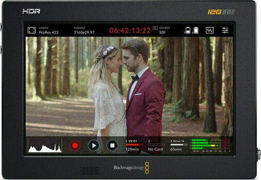 Monitor de vídeo Blackmagic Design Video Assist 12G - 1