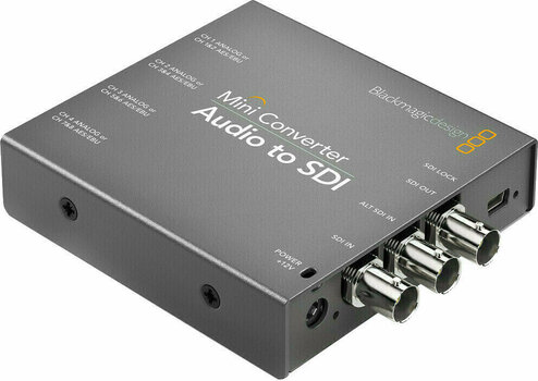 Video prevodník Blackmagic Design Mini Converter Audio to SDI 2 - 1