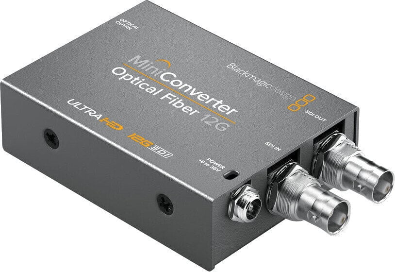 Video converter Blackmagic Design Mini Converter Optical Fiber 12G