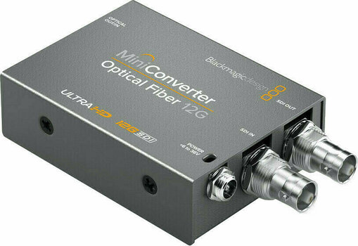 Video converter Blackmagic Design Mini Converter Optical Fiber 12G - 1