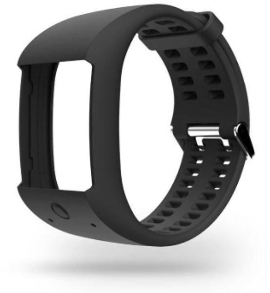 Accessoires voor smartwatches Polar Changeable M600 Wristband Black