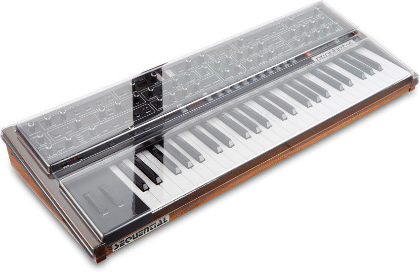 Keyboardabdeckung aus Kunststoff
 Decksaver Dave Smith Instruments Prophet 6