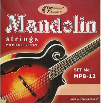 Cordes de mandolines Gorstrings MPB-12 - 1
