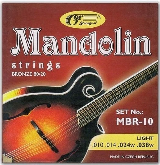 Struny do mandoliny Gorstrings MBR-10