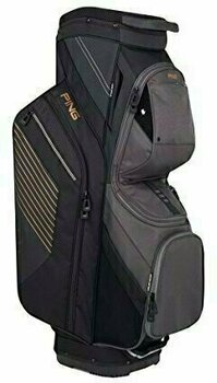 Golftas Ping Traverse Light Grey/Black/Canyon Copper Cart Bag - 1