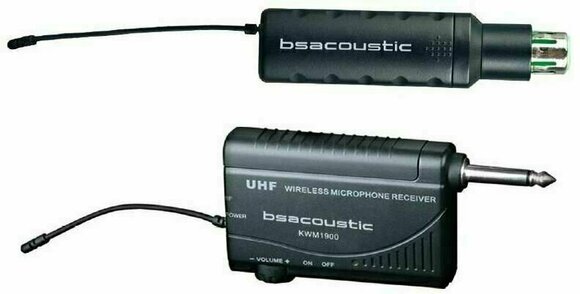 Wireless system for XLR microphone BS Acoustic KWM1900 TR - 1