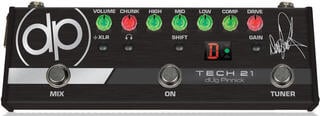Pedal de efeitos para baixo Tech 21 dUg Pinnick DP-3X Pedal de efeitos para baixo