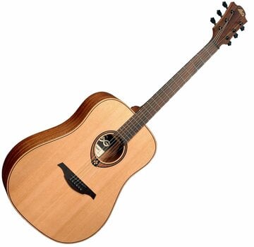 Akoestische gitaar LAG T170D Natural Satin - 1