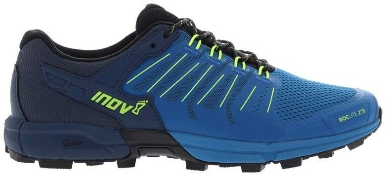 Pantofi de alergare pentru trail Inov-8 Roclite G 275 Men's Blue/Navy/Yellow 41,5 Pantofi de alergare pentru trail