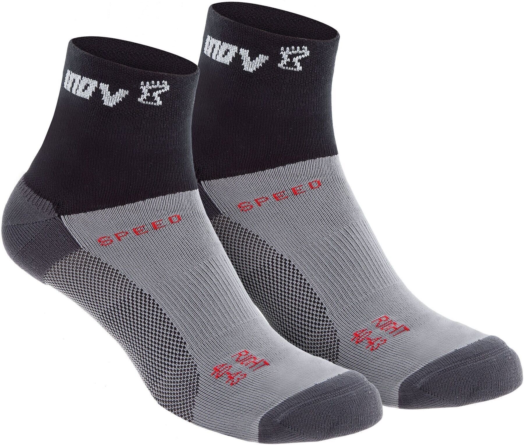 Jooksusokid Inov-8 Speed Sock Mid Black L