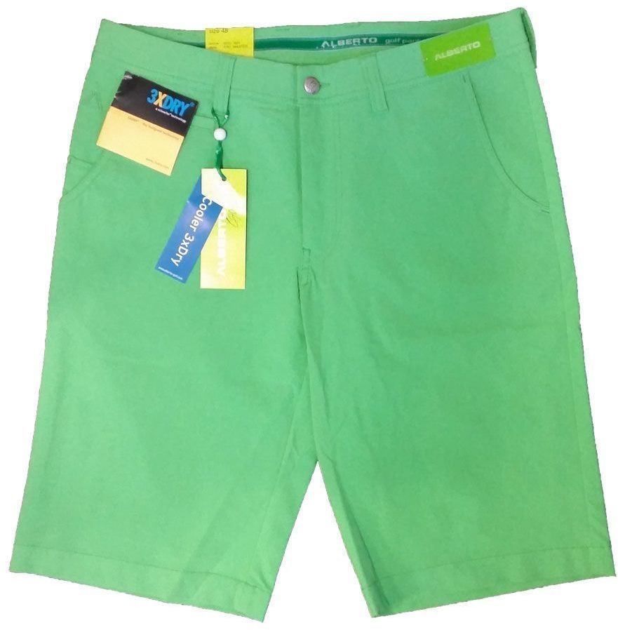 Pantalones cortos Alberto Master 3xDRY Cooler Mens Shorts Emerald Green 48
