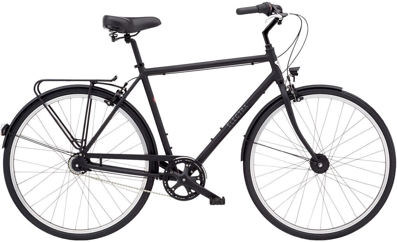 Bicicleta urbana Electra Loft 7i EQ Matte Black L Bicicleta urbana