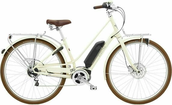 Bicicleta eléctrica híbrida Electra Loft GO! 8i Active Plus 1x8 Cream - 1