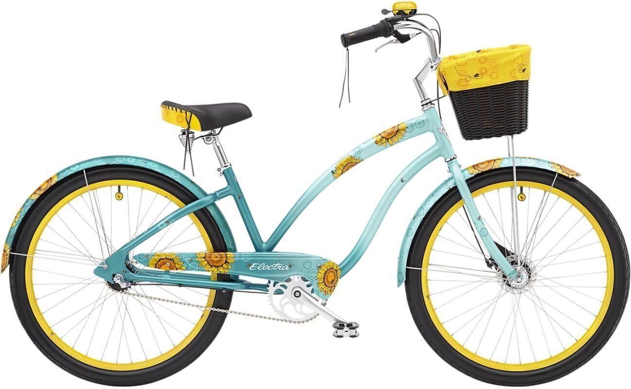 Fahrrad für die Stadt Electra Honeycomb 3i Mint Metallic Fahrrad für die Stadt