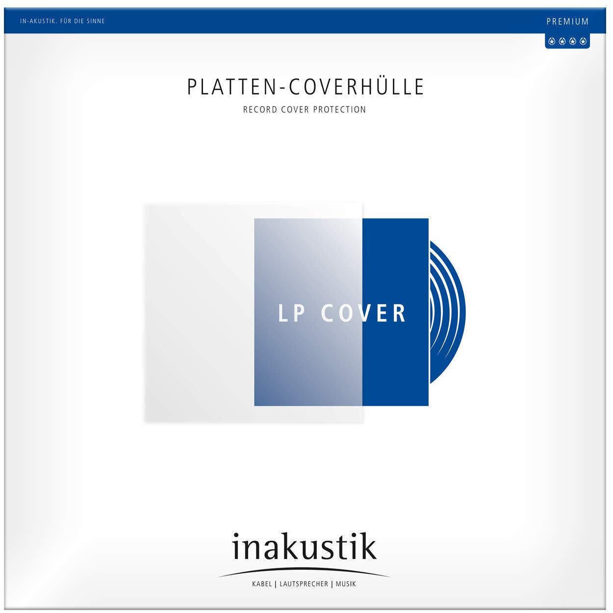 Väska/fodral för LP-skivor Inakustik Record Cover Protection Skydd Väska/fodral för LP-skivor