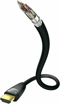Hi-Fi Video kabel
 Inakustik High Speed HDMI Cable with Ethernet Black 3 m