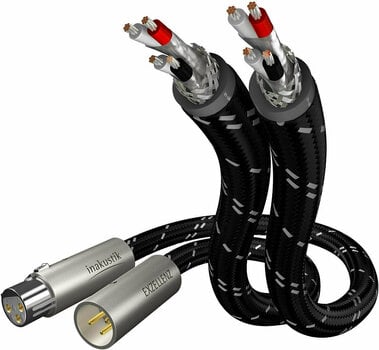 Hi-Fi Audio cable
 Inakustik Excellence Audio Cable XLR 0,75 m - 1