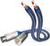 Cable de audio Hi-Fi Inakustik Premium II 0,75 m Azul Cable de audio Hi-Fi