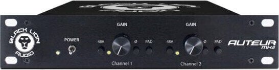 Pré-amplificador de microfone Black Lion Audio Auteur Mk2 Pré-amplificador de microfone