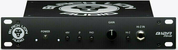 Pré-ampli pour microphone Black Lion Audio B12A mkIII Pré-ampli pour microphone - 1