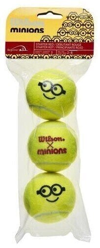 Топка за тенис Wilson Minions Stage 3 Balls Tennis Ball