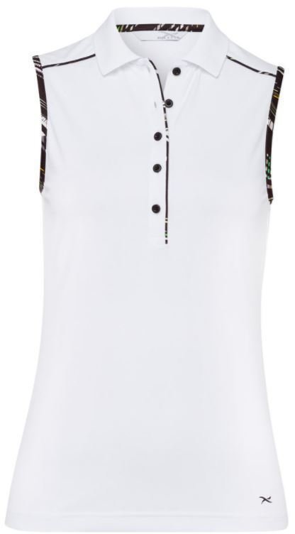 Poloshirt Brax Sandra Womens Polo Shirt White XS