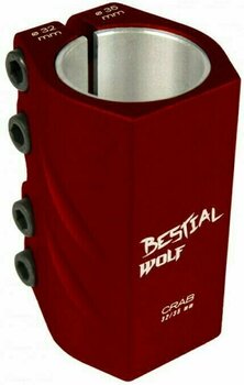 Scooter Clamp Bestial Wolf Crab Red Scooter Clamp - 1