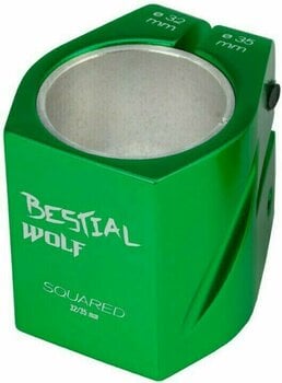 Scooter Clamp Bestial Wolf Clamp Squared Green Scooter Clamp - 1