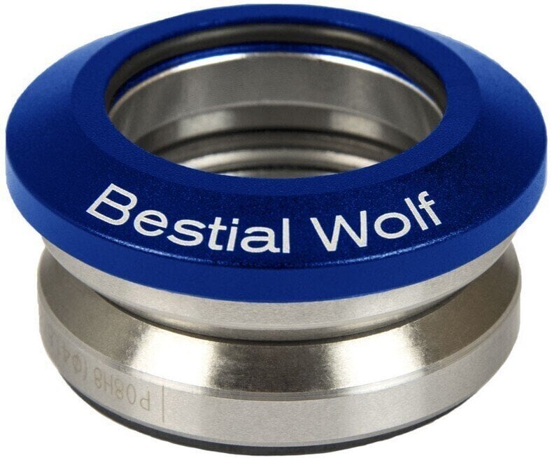Hlavové složení na koloběžku Bestial Wolf Integrated Headset Modrá Hlavové složení na koloběžku