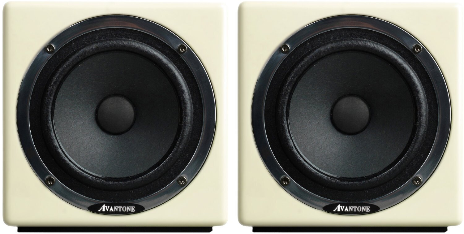 1-weg actieve studiomonitor Avantone Pro Active MixCubes Pair Buttercream