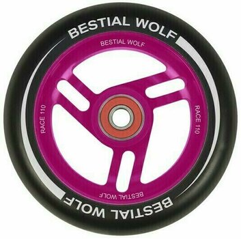 Stepwiel Bestial Wolf Rueda Race Zwart-Pink Stepwiel - 1