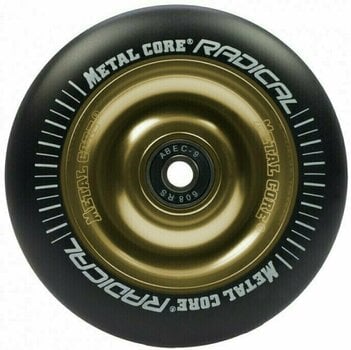 Scooter Wheel Metal Core Radical Gold Scooter Wheel - 1