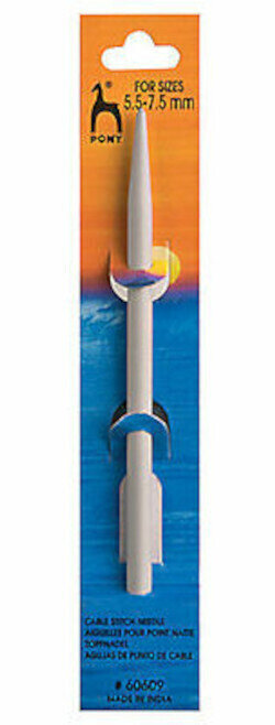 Спомагателна игла Pony Cable Needle Спомагателна игла 14,5 cm 5,5 mm-7,5 mm