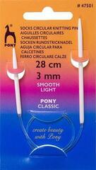 Igła okrągła Pony Circular Sock Needles 28 cm